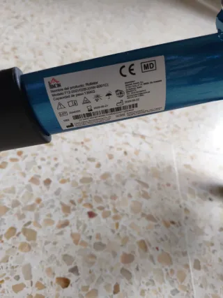 Andador 4 ruedas azul