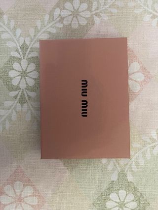 Tarjetero Miu Miu Rojo