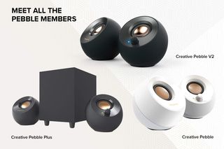 Creative Pebble V2 – Altavoces escritorio con alim