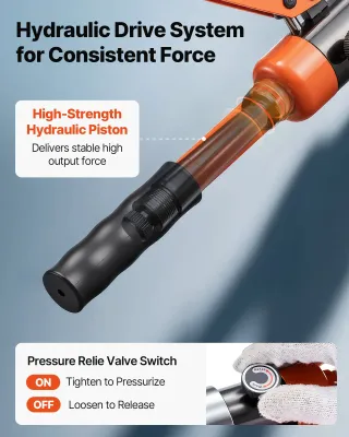 Pinza Crimpatura Idraulica per Tubi in Alluminio