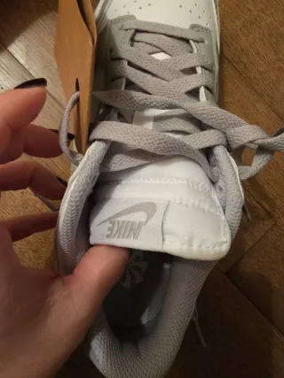 Nike Dunk Low Grigio Bianco Scarpe unisex