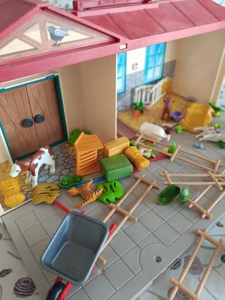 Granja portátil Playmobil