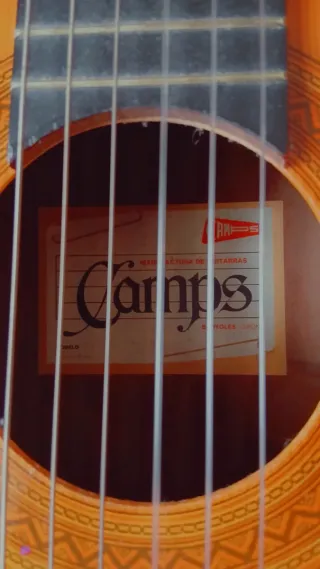 Guitarra Española Camps con funda y afinador
