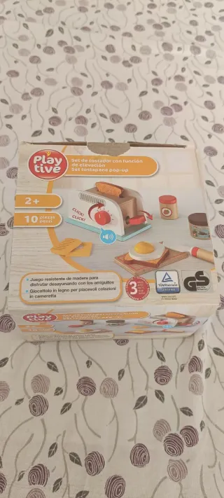Set Desayuno Juguete Madera