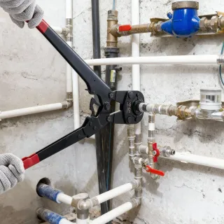 Pinza Crimpatrice Tubi Ganasce PEX in Alluminio