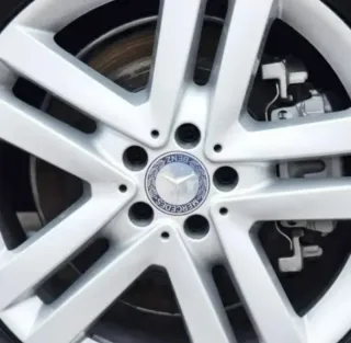 4 TAPABUJES RUEDA LLANTA UNIVERSAL MERCEDES 75MM