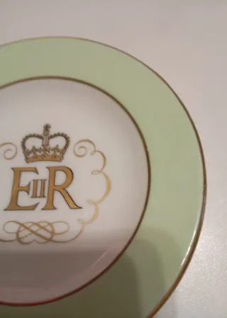 PLATO O CENICERO DECORATIVO DE PORCELANA, WEDGWOOD