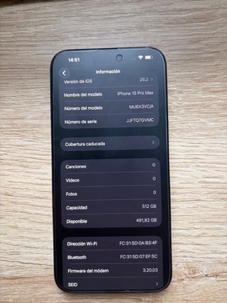 iPhone 15 Pro Max Azul Marino