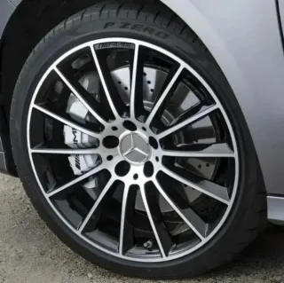 4 TAPAS BUJE CENTROS RUEDAS LLANTAS MERCEDES 75MM