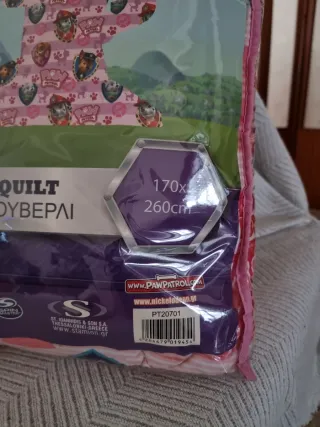 Edredón Paw Patrol 170x260cm