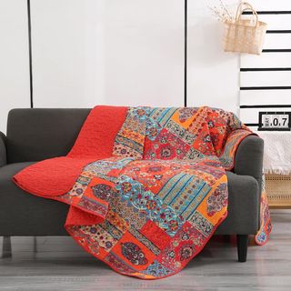 Qucover Colcha Cama 90, Cubrecama 150x200cm Patchw