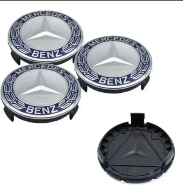 TAPAS BUJE RUEDA LLANTA MERCEDES 75mm A1714000025