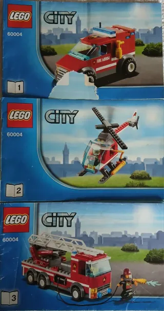 Lego City 60004 Estación de Bomberos