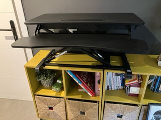 Escritorio ajustable negro