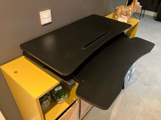 Escritorio ajustable negro