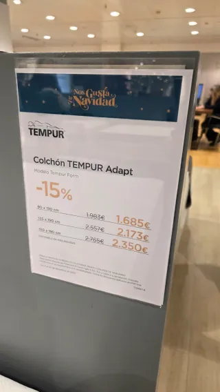 Colchón Tempur Form Ultra medium