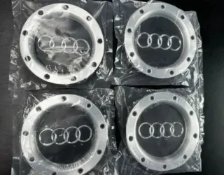 TAPABUJES CENTRO RUEDA LLANTA TAPACUBOS AUDI 146mm