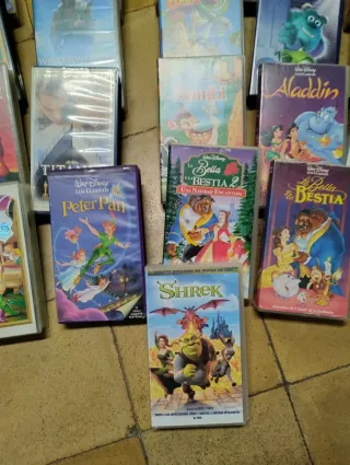 Lote VHS Disney y Películas Varias