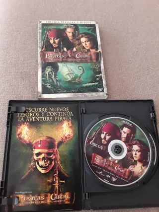 Película DVD Edición Especial Piratas del Caribe