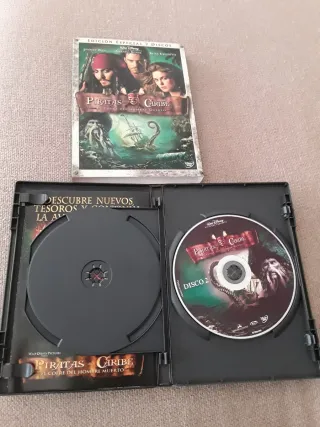 Película DVD Edición Especial Piratas del Caribe