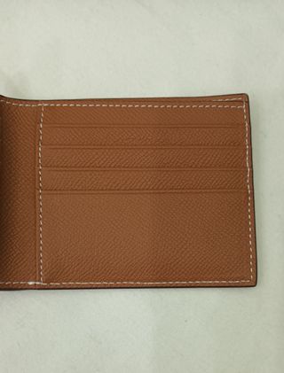 Portafoglio portacarte Hermès Uomo in Pelle beige