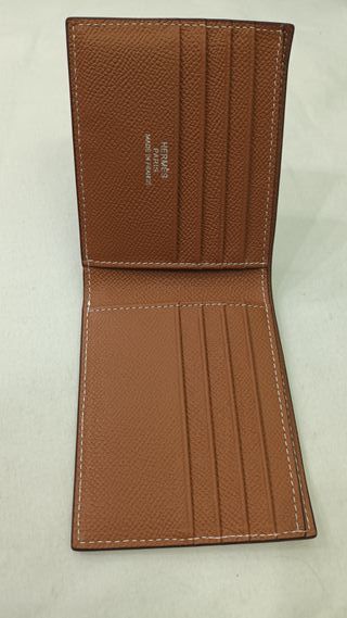 Portafoglio portacarte Hermès Uomo in Pelle beige