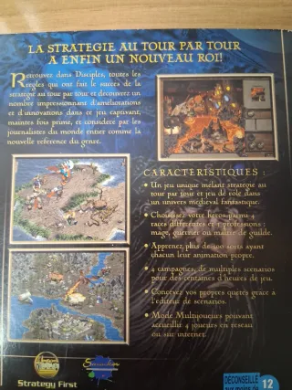 PC CD-ROM Disciples: Sacred Lands Gold Edition