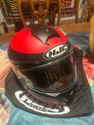 Casco Modular HJC i90 Rojo/Negro Talla L