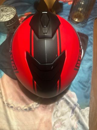 Casco Modular HJC i90 Rojo/Negro Talla L