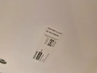 Cassetto letto IKEA Fredvang bianco