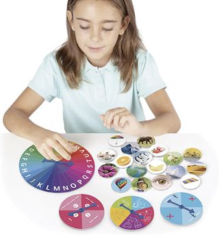 Akros ruleta prelectura juego lenguaje educativo