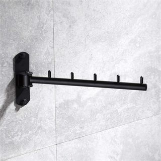 LEZED Perchero de pared en Acero Inoxidable Plegab