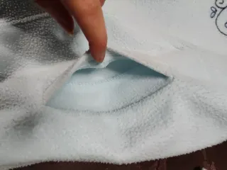 Felpa vintage azzurra calda