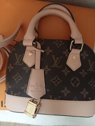 Bolso LV Beige y Marrón
