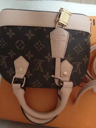 Bolso LV Beige y Marrón