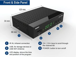 Edision Picco T265+ Receptor Terrestre TDT DVB-T2