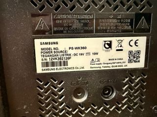 Barra de Sonido Samsung HW-K360 Negra