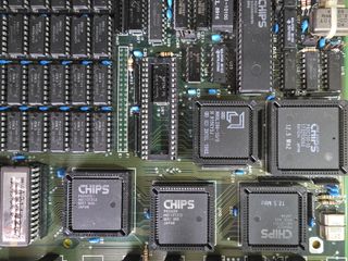 Placa Base AT Arche Rival 286 (CPU 80286)