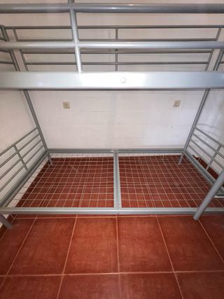 Litera Metálica Ikea Plata