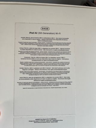 iPad Air 5ª Gen + Apple Pencil