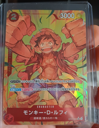 Luffy OP01-024 Carta Coleccionista One Piece TCG