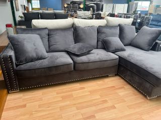 SOFA CHAISELONGUE TERCIOPELO