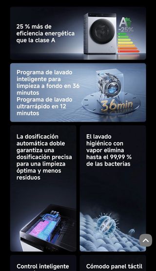 Lavadora y secadora Xiaomi (Mijia) Nueva en Caja