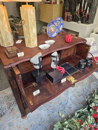 Cómoda escritorio S. XIX caoba