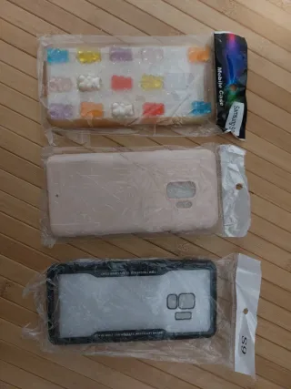 3 Cover Samsung Galaxy S9 Nuove impacchettate