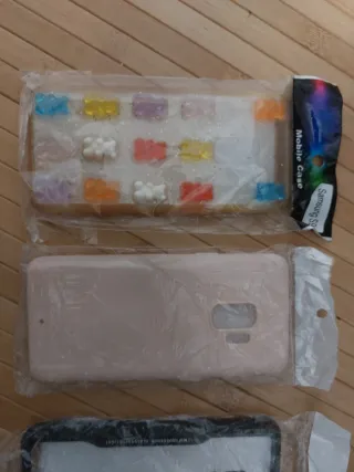 3 Cover Samsung Galaxy S9 Nuove impacchettate