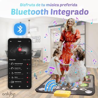 OnlyBP® Alfombra de Baile para Niñas y Niños Bluet