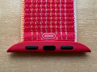 Apple Watch 45mm. Product Red Sport Loop