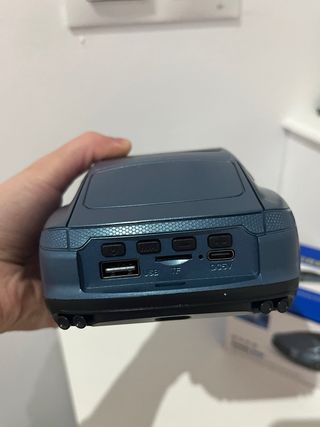 Altavoz Bluetooth Coche Stereo Inalámbrico Azul