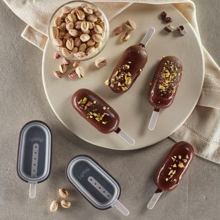 Lékué Molde Helado Creamy + Recipiente de silicona